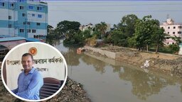 কর্ণফুলীতে খাল পুনঃখনন প্রকল্পে নয়ছয়,  ২৫ লাখ টাকা কার পকেটে?