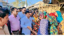 পাইকগাছায় নির্বাচন পরবর্তী ধানের শীষের প্রার্থী বাপ্পির মতবিনিময়