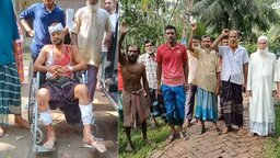 মাদক সেবনে বাঁধা দেয়ায় হাতুড়ি পেটায় পা ভাঙ্গলো ব্যবসায়ীর, এলাকাবাসীর বিক্ষোভ