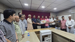 সাতক্ষীরায় প্রেসক্লাবের নেতৃবৃন্দের সাথে জেলা যুবদলের নবগঠিত কমিটির শুভেচ্ছা বিনিময়