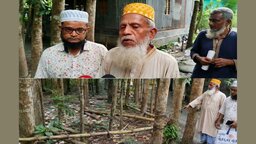 মুকসুদপুরে বীর মুক্তিযোদ্ধার বসতবাড়ির বেড়া ও গাছ কাটার অভিযোগ