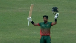 আকবরের দুর্দান্ত সেঞ্চুরিও জেতাতে পারল না বাংলাদেশকে