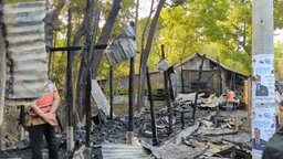 শিবচরে ভয়াবহ অগ্নিকাণ্ড, ৭টি দোকান পুড়ে ছাই