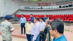 বেনাপোল স্থলবন্দর পরিদর্শনে পরিকল্পনা কমিশনের সিনিয়র সচিব