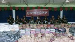 বিজিবির অভিযানে প্রায় আড়াই কোটি টাকার চোরাচালান পণ্য আটক