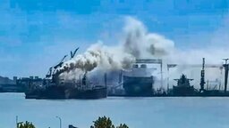 চীনে বিদেশি পতাকাবাহী জাহাজে ভয়াবহ আগুন, নিহত ২০
