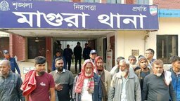 মাগুরায় দুই পক্ষের সংঘর্ষে জড়িত সন্দেহে ২১ জনকে আটক