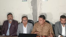 গোপালগঞ্জ-২ আসনে সাংবাদিকদের সাথে বিএনপি প্রার্থী কে এম বাবরের মতবিনিময়