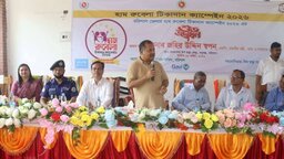 বরিশালের হাম-রুবেলা টিকাদান ক্যাম্পেইনের উদ্বোধন করলেন তথ্যমন্ত্রী