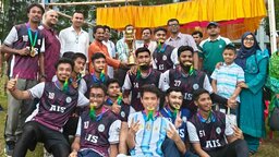 গোবিপ্রবি আন্তঃবিভাগ ভলিবল টুর্নামেন্টের চ্যাম্পিয়ন অ্যাকাউন্টিং অ্যান্ড ইনফরমেশন সিস্টেমস বিভাগ