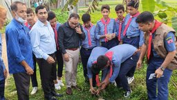 মনোহরদীতে বজ্রপাত মোকাবিলায় ২ হাজার তালবীজ রোপণ