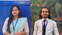 গবিতে প্রথম আলো বন্ধুসভার আহ্বায়ক জিদনী, সদস্য সচিব শান্ত