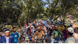 নাসিরনগরে জামায়াত প্রার্থী আমিনুল ইসলামের সমর্থনে বিশাল সমাবেশ ও গণমিছিল