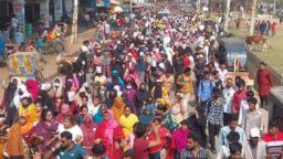 গোপালগঞ্জে বিএনপির প্রার্থী ডা. কে এম বাবরের নির্বাচনী শোভাযাত্রা