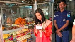 সদরপুরে ভ্রাম্যমাণ আদালতের অভিযান, মিষ্টিতে কাপড়ের রং মেশানোয় জরিমানা