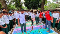 সাতক্ষীরায় রেড ক্রিসেন্টের উদ্যোগে ‘হিট অ্যাকশন ডে’ উদযাপিত