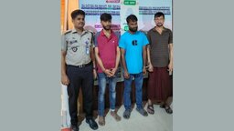 নোয়াখালীতে প্রকাশ্যে মাদক সেবনের দায়ে ৩ যুবকের কারাদন্ড