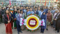 ফরিদপুরে মহান বিজয় দিবসে শহীদদের প্রতি গভীর শ্রদ্ধা নিবেদন