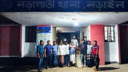 কোটালীপাড়ায় হাসপাতালে ঢুকে যুবককে কোপানোর ঘটনায় গ্রেপ্তার ৬