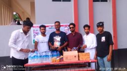 রাজাপুরে পরীক্ষার্থীদের পাশে ছাত্রদল, উপহার সামগ্রী বিতরণ