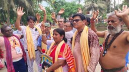 চিতলমারীর গঙ্গাচন্নায় মতুয়া ধর্মাবলম্বীদের মহামিলন মেলা সম্পন্ন