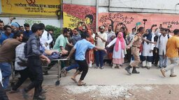 উত্তরায় বিমান বিধ্বস্তে স্কুল শিক্ষার্থীসহ নিহত ৩, দগ্ধ অর্ধশতাধিক