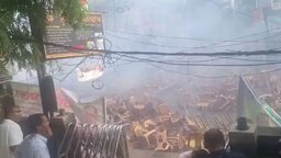 কাকরাইলে জাতীয় পার্টির কর্মী সমাবেশে ককটেল বিস্ফোরণ