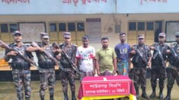 সুনামগঞ্জে বিজিবি’র উপর পৃথক হামলার মামলায় ৫জন গ্রেফতার
