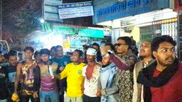 ব্রাহ্মণবাড়িয়া রেলওয়ে স্টেশনে মাছ ব্যবসায়ীকে কুপিয়ে জখম, আহত ২