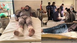 নিষিদ্ধ সংগঠন আ'লীগের সাথে সংঘর্ষে শিবচর উপজেলা বিএনপি'র ১০ জন আহত