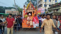 সাতক্ষীরায় ধর্মীয় ভাবগাম্ভীর্যে শ্রীশ্রী জগন্নাথদেবের উল্টো রথযাত্রা সম্পন্ন