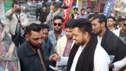 জাতীয় যুব শক্তি ফরিদপুর জেলা শাখার উদ্যোগে হা ভোট নির্বাচনের ‌ প্রচারণায় ‌ লিফলেট বিতরন অনুষ্ঠিত