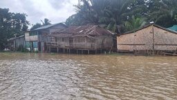 রাঙ্গামাটির বিলাইছড়িতে ভারী বৃষ্টিপাতে নিম্নাঞ্চল প্লাবিত