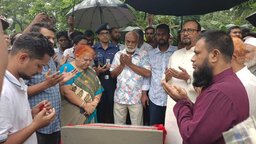 ঝালকাঠিতে দুই শিক্ষাপ্রতিষ্ঠানের একাডেমিক ভবনের ভিত্তিপ্রস্তর স্থাপন