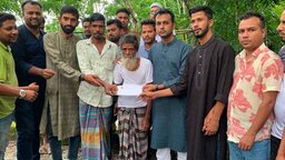ঝালকাঠির চার জুলাই শহীদ পরিবারের পাশে তারেক রহমান