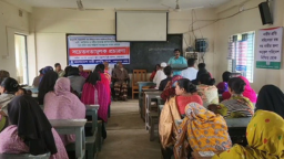 নেত্রকোনায় নারী ও সংখ্যালঘুদের বিরুদ্ধে ঘৃণ্য উক্তি রোধে সচেতনতামূলক প্রচারণা