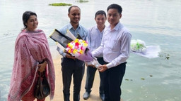 বিলাইছড়িতে নতুন ইউএনও হিসেবে অভি দাশ এর যোগদান