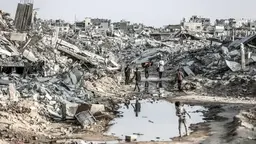 গাজায় ৩ লাখ বাড়ি ধ্বংস, শীতের ১মাত্র ভরসা তাঁবু