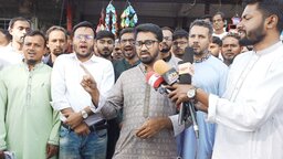 রাজপথে নামলেই আওয়ামী লীগকে ধোলাই করা হবে : রাশেদ খাঁন