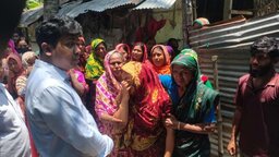 ইসরায়েলের ড্রোন হামলায় নিহত দুই প্রবাসীর বাড়িতে শোকের মাতম