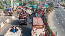 ঢাকা-টাঙ্গাইল মহাসড়কে ২০ কিলোমিটার যানবাহনের ধীরগতি