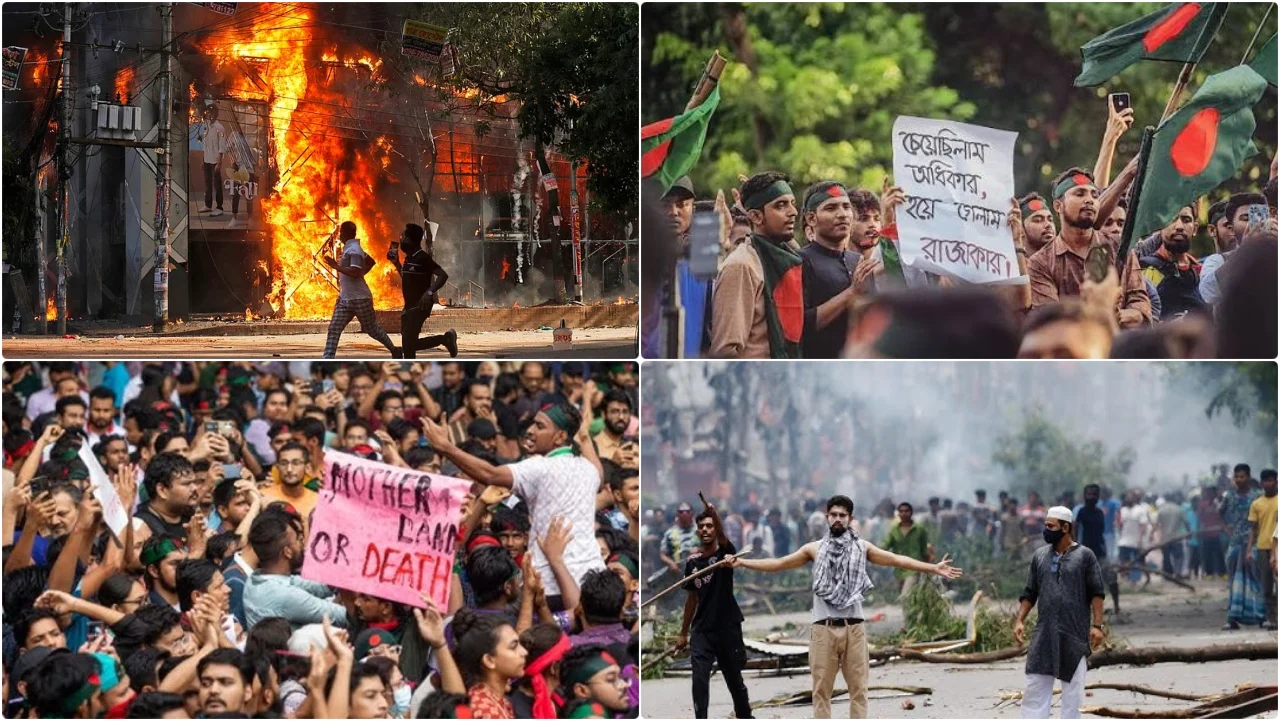 রক্ত, আগুন আর ইন্টারনেট ব্ল্যাকআউটে থমকে গিয়েছিল বাংলাদেশ