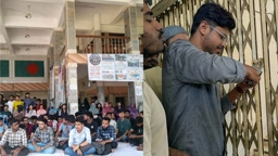 ববি ভিসির পদত্যাগ দাবিতে প্রশাসনিক কার্যালয়ে তালা ঝুলাল শিক্ষার্থীরা