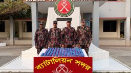 টেকনাফের নাফ নদী সীমান্তে বিজিবির  অভিযানে ২ লক্ষ পিস ইয়াবা ট্যাবলেট উদ্ধার