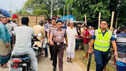 গোপালগঞ্জে পশুর হাট পরিদর্শনে পুলিশ সুপার, নিশ্ছিদ্র নিরাপত্তার আশ্বাস