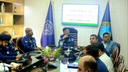 গোপালগঞ্জ জেলা পুলিশের মাসিক অপরাধ পর্যালোচনা সভা অনুষ্ঠিত
