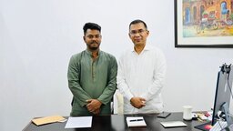 তারেক রহমানের সঙ্গে সাক্ষাতের পর গকসু ভিপি ইয়াসিন আল মৃদুল দেওয়ানের ছাত্রদলে যোগদান