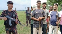 ব্রাহ্মণবাড়িয়ার সীমান্তে ভারতীয় নাগরিক পুশইন রুখে দিল বিজিবি ও স্থানীয়রা