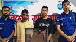 হাটহাজারী বড় মাদ্রাসার মাঠে দেশীয় অস্ত্রসহ দুই যুবক আটক