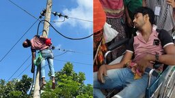 শরীয়তপুরে অবৈধভাবে ক্যাবল বসাতে গিয়ে বিদ্যুৎস্পৃষ্টে যুবকের মৃত্যু
